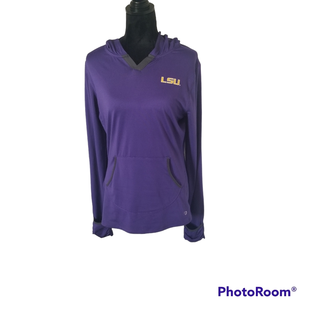 Ladies LSU lightweight pullover
